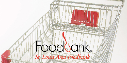 Donate non-perishable food items to the St. Louis Area Foodbank